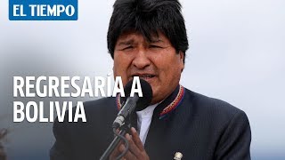 Evo Morales dice estar abierto al diálogo para volver a Bolivia