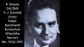 Strauss: Salome (Berlin, 19.2.1991, Rennert)