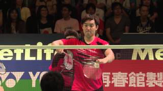 Yonex Japan Open 2015 | Badminton QF M5-MD | Endo/Hay vs Kim/Kim