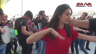 РЕАЛЬНАЯ СИРИЯ - Выступления на ярмарке Дамаске 18.08.2017
