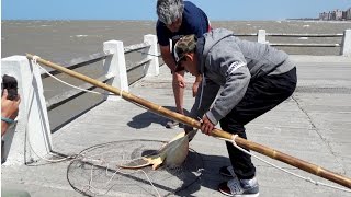 Рыбалка на побережье Атлантического океана