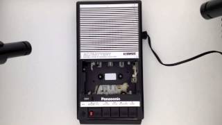 Broken Panasonic Portable Cassette Recorder