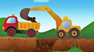 Tony the Truck & Construction Vehicles - App for Kids: Diggers, Cranes, Bulldozer
