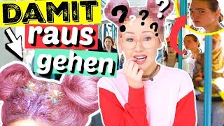 mit KOMISCHEM TREND raus gehen ? Ganzen Tag | ViktoriaSarina