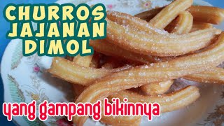 MEMBUAT CHURROS JAJANAN YANG HITS DI MOL-MOL TERNYATA NGGA SUSAH LOHHH!!!!