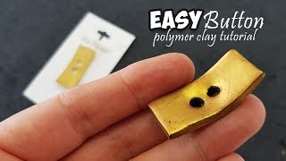 make your own polymer clay buttons design 1