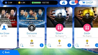 UCL Exclusive & all free packs opening PES 2018 Mobile