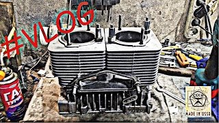 ⚠️?Снегоход БУРАН__КартерРМЗ-640 _Лабиринты на коленвал!