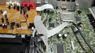 Ремонт кинотеатра Sony DAV-DZ570 в Санкт-Петербурге, не включается пишет PROTECTOR PUSH POWER