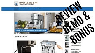 Azonity WP Aff Theme Review Demo Bonus - Build Cool Looking Profitable Amazon Stores
