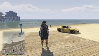 Gta 5 Online: КРУТОЙ МОД КОСТЮМ разноцветные тришки ps4