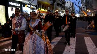 Fallas Dénia 2017: Desfile de bandas