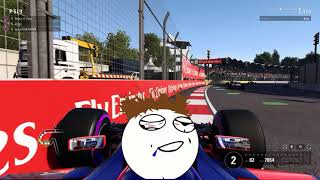 F1 2017 online open lobby - battles, crashes, idiots, dirty drivers part 22