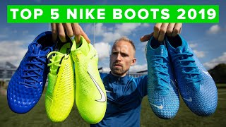 BEST NIKE FOOTBALL BOOTS 2019 | Top 5
