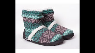 Muk Luks Scrunch домашние теплые тапочки-ботинки