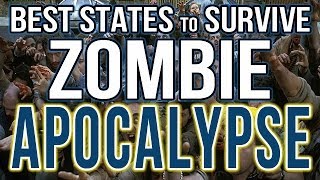 Best and Worst States to Survive the Zombie Apocalypse