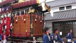 中津祇園　上祇園　中日「朝車」　2014年　大分県中津市
