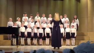 Заключительный Гала-концерт. Младший хор МХС. Песня "Где был Иванушка".