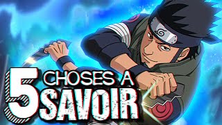 5 CHOSES À SAVOIR SUR ASUMA SARUTOBI ! ?| NARUTO TOP 5