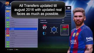 PTE Patch 6.1 (Unofficial) Review This might be the latest and last patch before PES 2017