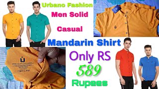 Urbano Fashion Men Solid Casual Yellow Shirt | Flipkart Shirt Unboxing Review Videos | By RiM