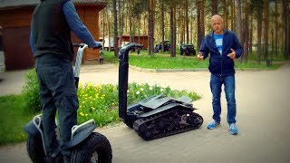 Гусеничный ... мотоскейт ценой за полмиллиона! Тест-драйв [4k Ultra HD]