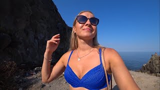 Крым: ГДЕ ТУРИСТЫ? Бархатный НЕ сезон? // Партенит пляжи, цены. ОБЗОР // Крым отдых