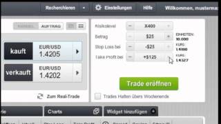 Der Masterplan - trade einfach platzieren bei eToro
