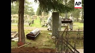 With independence looming, Serbs dig up dead relatives for reburial