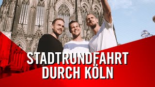 FC-SPIELER auf Tour mit FC-FANS duch KÖLN | 1. FC Köln
