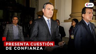 Congreso debate elección de miembros del TC y Del Solar plantea Cuestión de Confianza