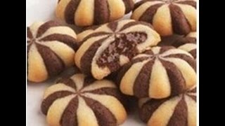 Производство двухцветного печенья на формовочном станке Форкон с диафрагменной резкой