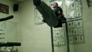 Gym Exercises: Build A Stronger Core - Hanging Leg Raises