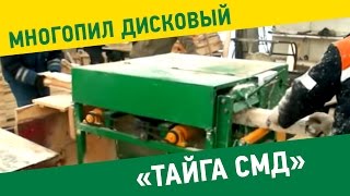 Многопил дисковый "Тайга СМД"