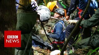 Thailand cave rescue: Boys found alive after nine days - BBC News