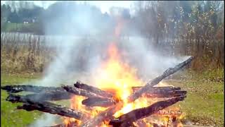 Музыкальная зарисовка. Нам лижут пятки языки костра.