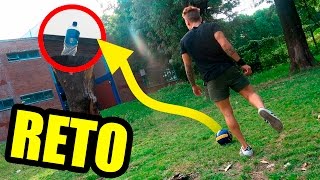 RETO de FÚTBOL con BOTELLA | CHALLENGE en la CALLE !!