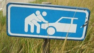 Дорожные приколы.  Подборка с видеорегистратора.