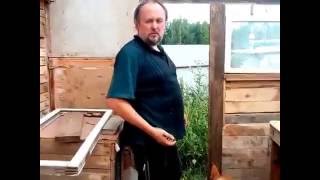 шед для кроликов начало стройки