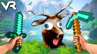 VR | МАЙНКРАФТ НА МАКСИМАЛКАХ?!