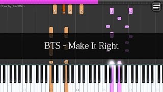 방탄소년단 (BTS) - Make It Right | BTS MAP OF THE SOUL-PERSONA 피아노 연주곡집 수록곡 | Kpop Piano Cover