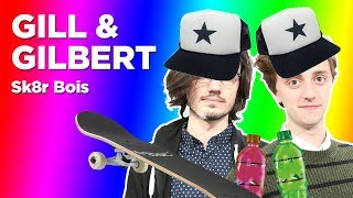 Playing SKATE 3 and Drinking Mystery Fluids — Gill & Gilbert, Episode 6