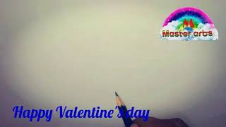 Valentine's day special drawing| happy propose day WhatsApp status 2020