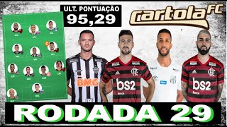 CARTOLA FC DICAS DA RODADA 29 - MITAMOS COMO SEMPRE !!