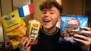 BRITISH BOY TRIES FRENCH CANDY