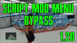 GTA 5 Online: Script Bypass - 5 Mod Menus At Once! - Modded Weapons + Garage Bypass [1.20]