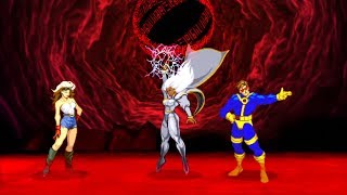Marvel VS Capcom 2 - Rogue/Storm/Cyclops - Expert Difficulty Playthrough