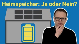 Wann ein Stromspeicher fürs Eigenheim sinnvoll ist