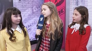 Екатерина Прокудина и Валерия Кожемякина. Интервью после поединка - Поединки - Голос Дети - Сезон 2