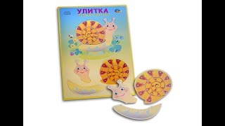 Развивающая игра "Улитка путешественница" французского психолога Жана Пиаже от компании Корвет